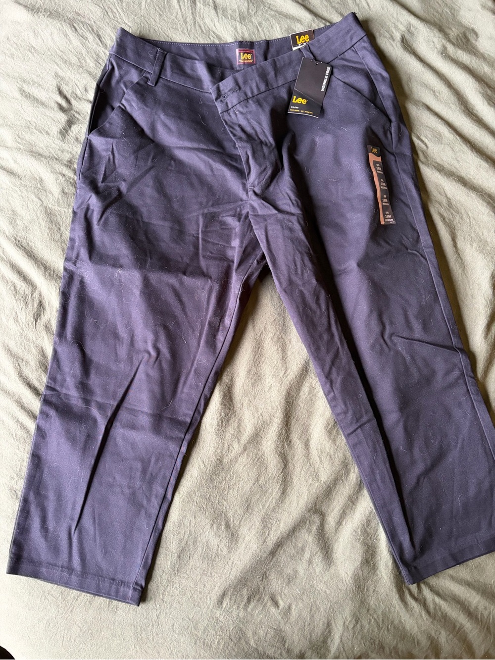 Lee Men's Dark Navy Straight Leg Chinos